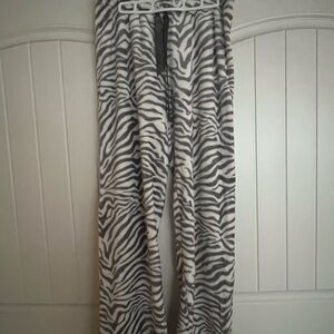 Zebra Print Women's Joggers